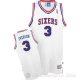 Camiseta Allen Iverson #3 Philadelphia 76ers Retro Blanco