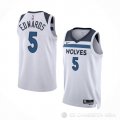 Camiseta Anthony Edwards #5 Minnesota Timberwolves Association 2022-23 Blanco