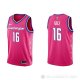 Camiseta Anthony Gill #16 Washington Wizards Ciudad 2022-23 Rosa