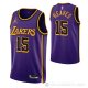 Camiseta Austin Reaves #15 Los Angeles Lakers Statement 2022-23 Violeta