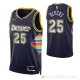 Camiseta Austin Rivers NO 25 Denver Nuggets Ciudad 2021-22 Azul