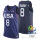 Camiseta Barnes #8 USA Azul