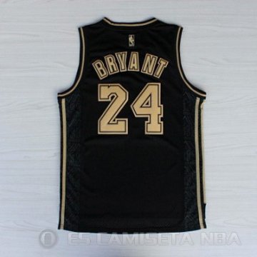 Camiseta Bryant #24 Los Angeles Lakers Ciudad Negro