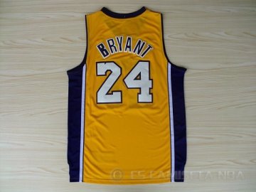 Camiseta Bryant #24 Los Angeles Lakers Amarillo