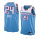 Camiseta Buddy Hield #24 Sacramento Kings Ciudad 2018-19 Azul