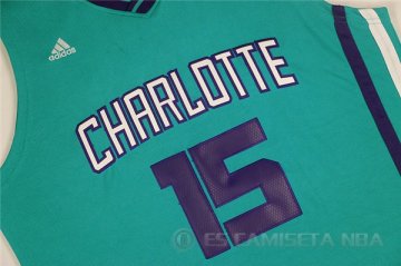 Camiseta Walker #15 Charlotte Hornets Verde