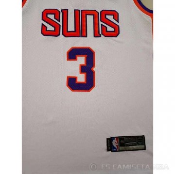 Camiseta Chris Paul NO 3 Phoenix Suns Association 2021 Blanco