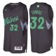 Camiseta Christmas Day Minnesota Timberwolves Towns #32 Negro 2016