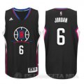 Camiseta Jordan #6 Los Angeles Clippers Negro