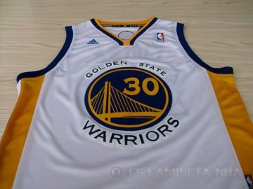 Camiseta Curry #30 Golden State Warriors Blanco