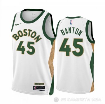 Camiseta Dala#Banton #45 Bosto Celtics Ciudad 2023-24 Blanco