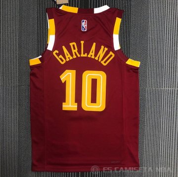 Camiseta Darius Garland #10 Cleveland Cavaliers Ciudad Rojo