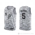 Camiseta Dejounte Murray #5 San Antonio Spurs Earned Camuflaje