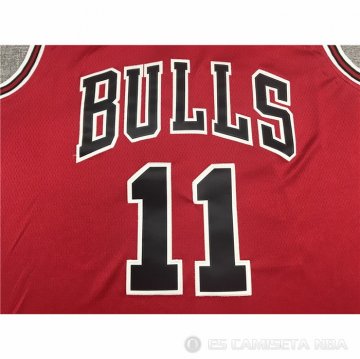 Camiseta Demar Derozan NO 11 Chicago Bulls Icon 2021-22 Rojo