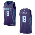Camiseta Dennis Smith #8 Charlotte Hornets Statement 2022-23 Violeta