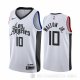 Camiseta Derrick Walton Jr. #10 Los Angeles Clippers Ciudad Blanco