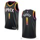 Camiseta Devin Booker #1 Phoenix Suns Statement 2022-23 Negro