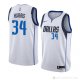 Camiseta Devin Harris #34 Dallas Mavericks Association 2018-19 Blanco