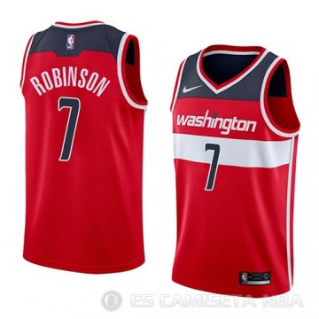 Camiseta Devin Robinson #7 Washington Wizards Icon 2018 Rojo