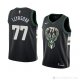 Camiseta Ersan Llyasova #77 Milwaukee Bucks Statement 2018 Negro