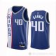 Camiseta Harrison Barnes #40 Sacramento Kings Ciudad 2023-24 Azul