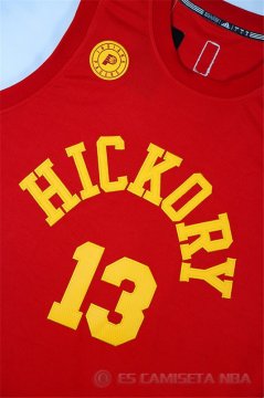 Camiseta Hickory George #13 Indiana Pacers Rojo