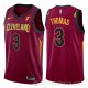 Camiseta Isaiah Thomas #3 Cleveland Cavaliers 2017-18 Rojo