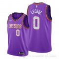 Camiseta Jalen Lecque #0 Phoenix Suns Ciudad 2019-20 Violeta