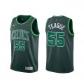 Camiseta Jeff Teague NO 55 Boston Celtics Earned 2020-21 Verde
