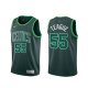 Camiseta Jeff Teague NO 55 Boston Celtics Earned 2020-21 Verde