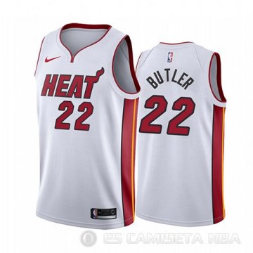 Camiseta Jimmy Butler #22 Miami Heat Association 2018 Blanco