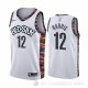 Camiseta Joe Harris #12 Brooklyn Nets Ciudad Blanco