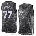 Camiseta Joffrey Lauvergne #77 San Antonio Spurs Ciudad 2018 Gris