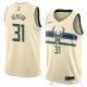 Camiseta John Henson #31 Milwaukee Bucks Ciudad 2018 Crema