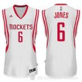 Camiseta Jones #6 Houston Rockets Blanco
