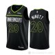 Camiseta Josh Minott #20 Minnesota Timberwolves Statement 2022-23 Negro