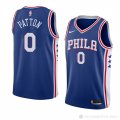 Camiseta Justin Patton #0 Philadelphia 76ers Icon 2018 Azul