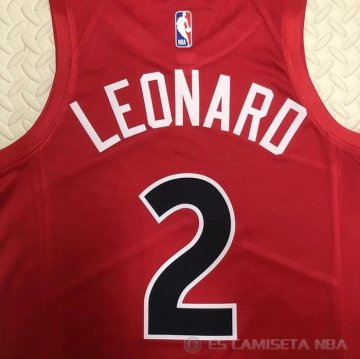 Camiseta Kawhi Leonard #2 Toronto Raptors Icon 2022-23 Rojo