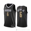 Camiseta Kenneth Lofton JR. #6 Memphis Grizzlies Ciudad 2023-24 Negro