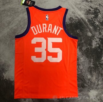 Camiseta Kevin Durant #35 Phoenix Suns Statement 2021 Naranja