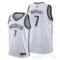Camiseta Kevin Durant #7 Brooklyn Nets Association 2019 Blanco