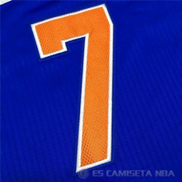 Camiseta Knicks #7 Anthony Azul