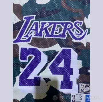 Camiseta Kobe Bryant #24 Los Angeles Lakers Camuflaje