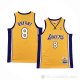 Camiseta Kobe Bryant #8 Los Angeles Lakers Nino Mitchell & Ness 1999-00 Amarillo