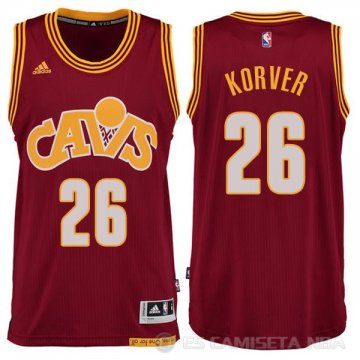Camiseta Korver #26 Cleveland Cavaliers Rojo2