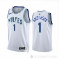 Camiseta Kyle Anderson #1 Minnesota Timberwolves Classic 2023-24 Blanco