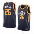 Camiseta Kyle Korver #26 Utah Jazz Icon 2018 Azul