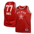 Camiseta Luka Doncic #77 Dallas Mavericks Nino All Star 2024 Rojo