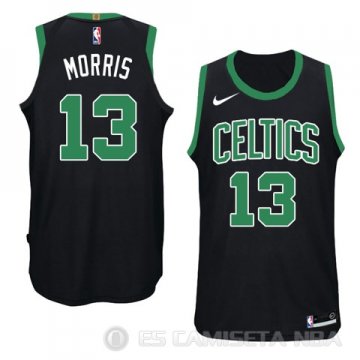 Camiseta Marcus Morris #13 Boston Celtics Statement 2017-18 Negro