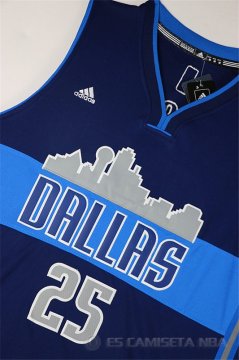 Camiseta Parsons #25 Dallas Mavericks Azul